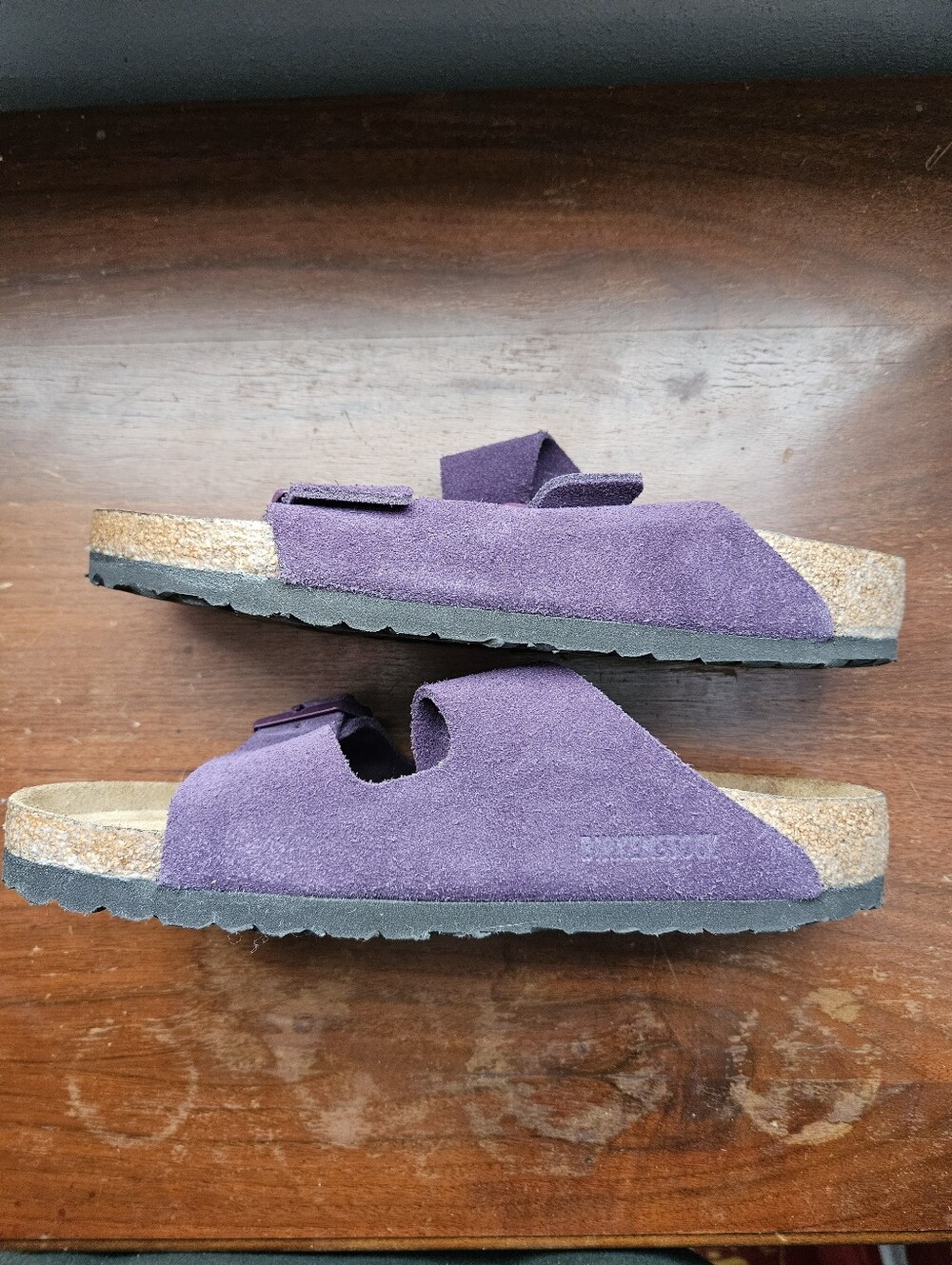 Birkenstock Arizona Purple Suede 40 R - Picture 4 of 5